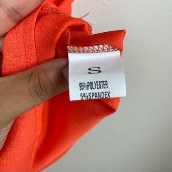 Orange and Gold Top Size Small - Picture 4 of 6